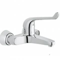 Marc Solitaire Single Lever Wall Mounted Basin Mixer, MSO-2240