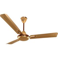 Orient 320rpm Quasar Ornamental Goldan & Chocolate Ceiling Fan, Sweep: 900 mm