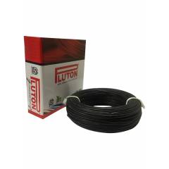 Pluton 1.5 Sq mm Black PVC Insulated Wire