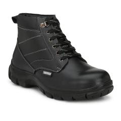 Timberwood TW33 Steel Toe Black Safety Shoes, Size: 6