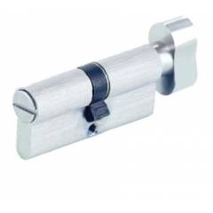 Zaha 60mm Bathroom Pin Cylinder, ZHBC-001-60, Finish: BSN