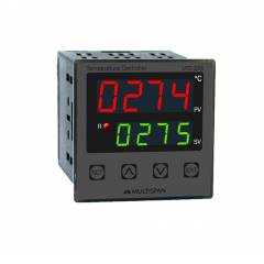 Multispan Double Display Programmable Temperature Controller, UTC-221