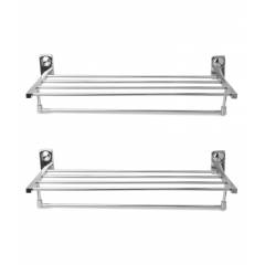 Doyours Metro 2 Pieces 24 Inch Stainless Steel Towel Rack Set, DY-0773