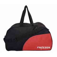 Frazzer Nylon Red & Black Travel Duffel Bag, FR-SS-RED