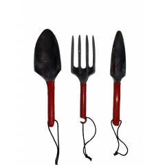 SLR Trowel Set Aluminum, Size: 8 in