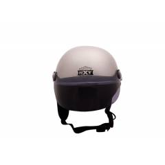 Mototrance JR-615 Silver Jupiter Smart Rider Pillion Unisex Helmet