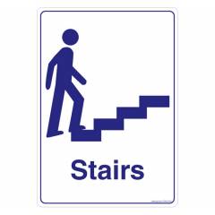 Safety Sign Store Stairs Sign Board, GS853-A5V-01