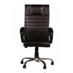 Mezonite Black High Back Synthetic Leatherette Office Executive Chair
