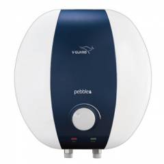 V-Guard Pebble 25 Litre Ivory Geyser and Water Heater, Power: 2000 W