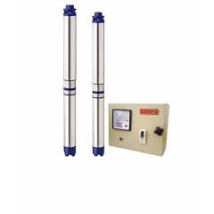 Sameer I-Flo 1HP 10 Stage Submersible Pump with Control Panel