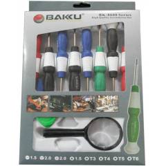 Bakku BK-8600 11 Pieces Pro Repairing Screwdriver Bit Set