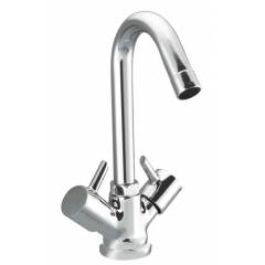 Drizzle Flora Brass Basin Mixer (Pack of 2)