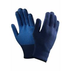 Sunlong 60g Dotted Blue Safety Gloves, Size: M