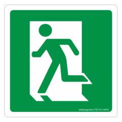Safety Sign Store Exit-Graphic Sign Board, FE318-105AL-01