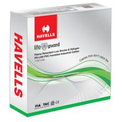 Havells 2.5 Sq mm PVC Red Life Guard Flexible Cable, WHFFFNRA12X5, Length: 90 m