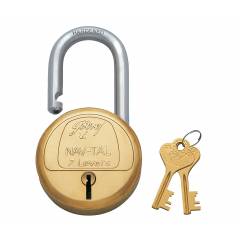 Godrej Navtal 7 Levers Brass Padlock, 3596