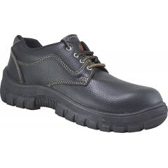 Prima Jet Plus Steel Toe Black Safety Shoes, Size: 6