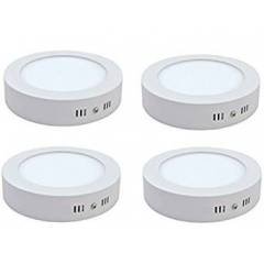 Riflection 18W White Round LED Surface Panel Light (Pack of 4)