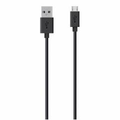 Belkin 1m Black Mixit Up Micro-USB to USB Cable, F2CU012BT04