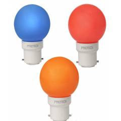 Pyrotech 0.5W LED Deco Bulb, PELB0.5X3RBO (Pack of 3)