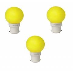 Pyrotech 0.5W LED Deco Yellow Bulb , PELB0.5X3Y (Pack of 3)