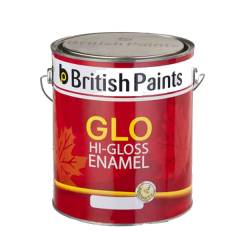 British Paints 4 Litre Tata Red Glo Hi-Gloss Synthetic Enamel, GR-IV