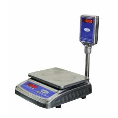 Metis Stainless Steel Counter Weighing Machine, Weighing Capacity: 30 kg