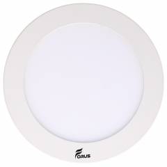Forus 12W Natural White Round Slim LED Panel Light