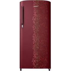 Samsung 192 Litre Royal Tendrill Red 2S Single Door Refrigerator, RR19M14A2RJ