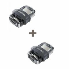 SanDisk Combo of Ultra Dual 16GB & 32GB USB 3.0 OTG Pen Drive