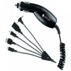 Evergreen 5 in 1 Universal Car Mobile Charger