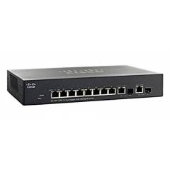Cisco 10 Port Gigabit PoE+ Managed Switch, SG300-10PP