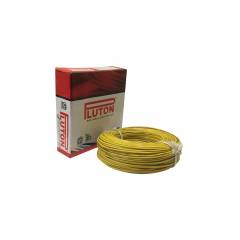 Pluton 0.75 Sq mm Yellow PVC Insulated Wire