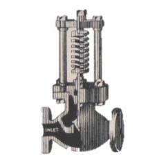 Divine C.I. Open Flow Spring Loaded Relief Valve (Globe Type), Size: 12 in