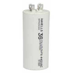 Havells 25µF Motor & AC Capacitor, QHPPDC5025X0 (Pack of 50)