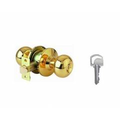 Godrej Classic Lock Brass Keyed Door Knob Lock, 3791