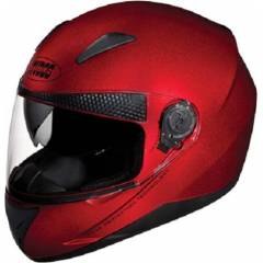 Studds Shifter Cherry Red Full Face Helmet, Size (Large, 580 mm)