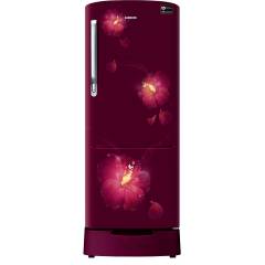 Samsung 192 L 3 Star Rosemallow Plum Direct Cool Single Door Refrigerator with Digital Inverter Technology, RR20N182ZR3/HL