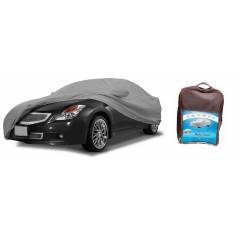Autolane Grey Car Body Cover For Chevrolet Beat