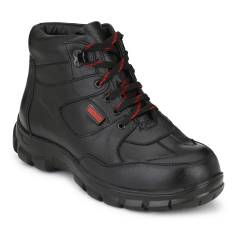 Timberwood TW36 Steel Toe Black Safety Shoes, Size: 6