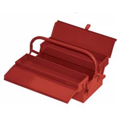 Vmax 3 Compartment Red Cantilever Tool Box