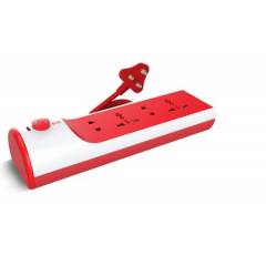 GM 3201 Spike Shield 2+2+1 Power Strip with Master Switch
