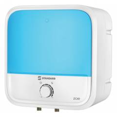 Standard Zoe 15 Litre White & Blue Storage Water Heater, GSWQZOTWB015