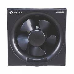 Bajaj Maxima DX 1400rpm Black Domestic Ventilation Fans, Sweep: 150 mm