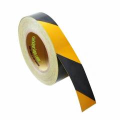 Clickforsign 1 Inch Yellow & Black Reflective Tape, Length: 10 ft