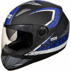 Studds Shifter D1 Matt Black Full Face Helmet, Size (Large, 580 mm)