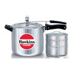 Hawkins Classic 6.5 Litre Pressure Cooker with Separators, CL66