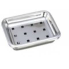 Yashika Rectangular Stainless Steel Soap Dish, YI-4103