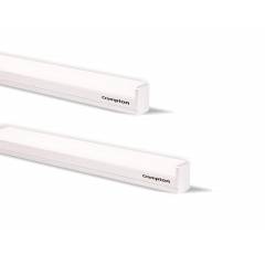 Crompton Laser Ray 5W Linear LED Batten Light, LDLSR05-WW (Pack of 2)