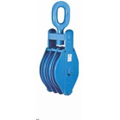 Kepro 15 Ton Triple Sheave Wire Rope Pulley Block, KWRP312150
